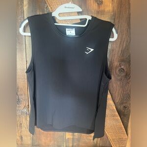 Gymshark workout tank top black